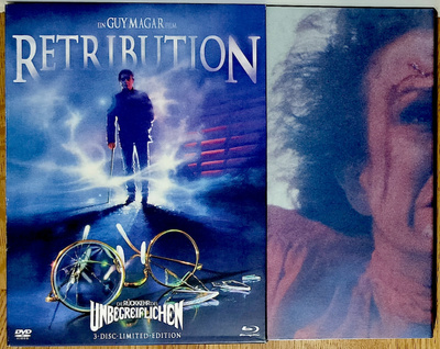 RETRIBUTION (1987) UNCUT 3-Disc LE (OFDb Filmworks) OOP RARE