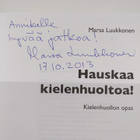 Marsa Luukkonen : Hauskaa kielenhuoltoa! : kirjoittajan o... - pikkukuva 3