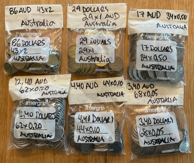 Australia 152,20 Dollaria AUD (käypää 93,64 euroa)