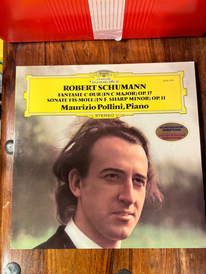 Schumann - Fantasie C-Dur Op.17 - Sonate Fis-Moll Op.11 lp