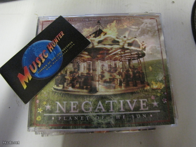 NEGATIVE - PLANET OF THE SUN CD SINGLE UUSI