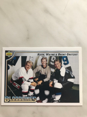 1992-93 Upper Deck BloodLines Wayne Gretzky #37