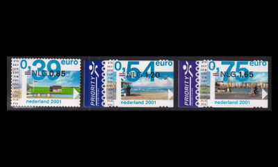 Alankomaat 1901-3 ** Eurojen käyttöönotto (2001)