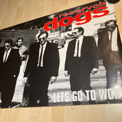 Elokuvajuliste - Reservoid Dogs - Lets Go To Work (61x91)