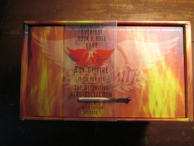 AEROSMITH BOX ON FIRE 12CD BOX