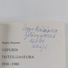 Kaarlo Koroma : Viipurin taiteilijaseura 1930-1980 (tekij... - pikkukuva 2