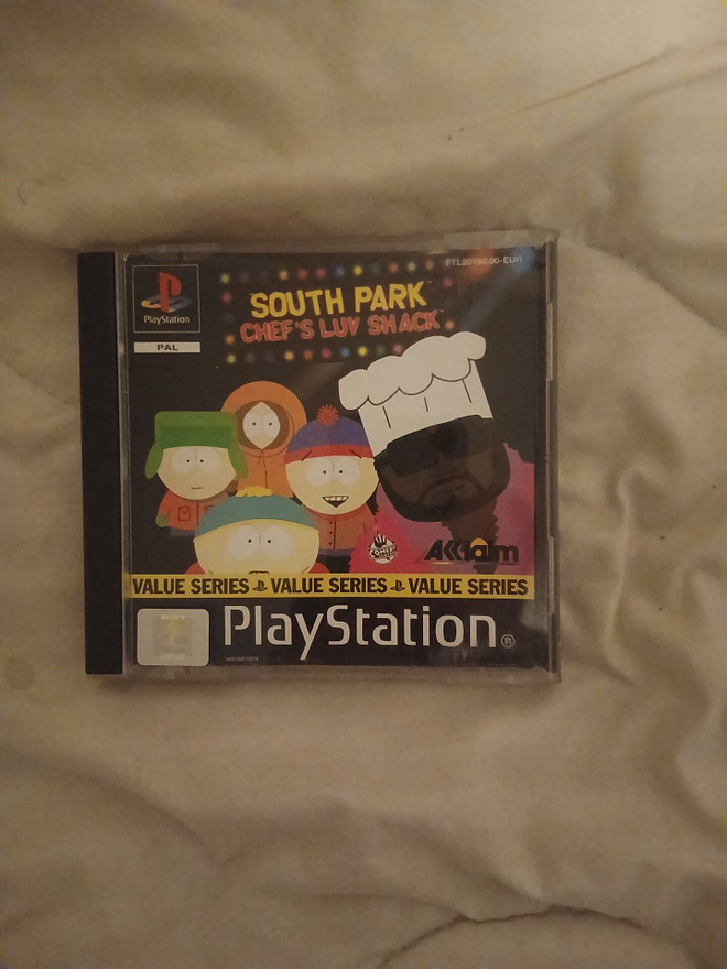 South Park Chef's luv shack Ps1 peli