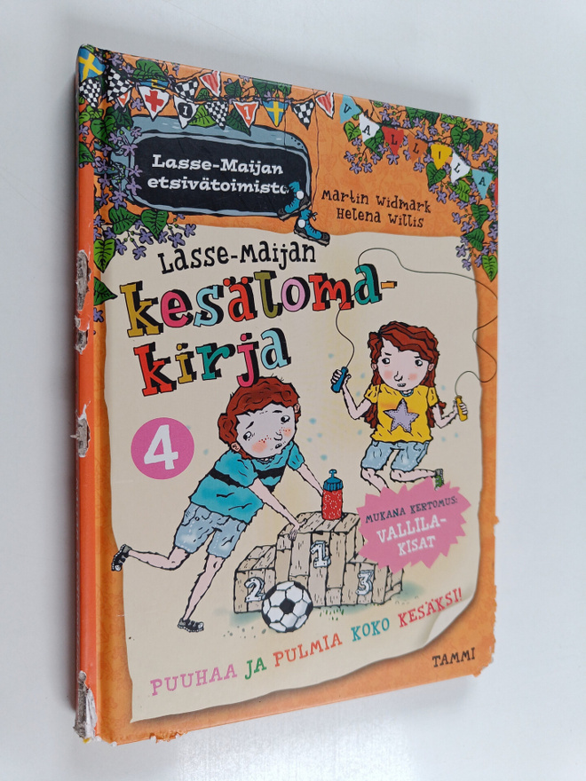 Martin Widmark : Lasse-Maijan kesälomakirja 4