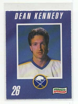 Dean Kennedy Buffalo Sabres 90-91 Campbell's Team Issue