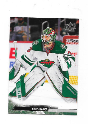 2022-23 Upper Deck #91 Cam Talbot Minnesota Wild MV