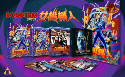 Robotrix Deluxe Collector’s Edition Blu Ray 88 Films