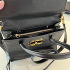 Musta Dior -tyylinen nahkalaukku, crossbody - pikkukuva 5