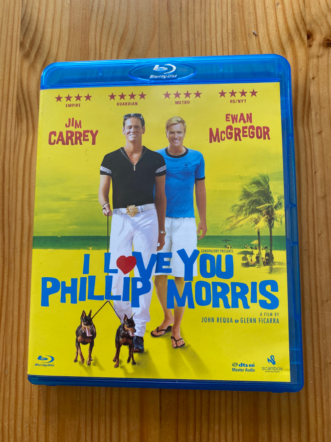 I love you Phillip Morris  blu-ray