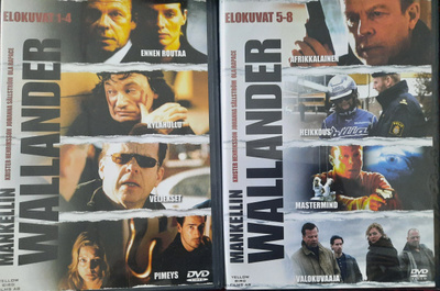 WALLANDER 1-4 & 5-8 DVD
