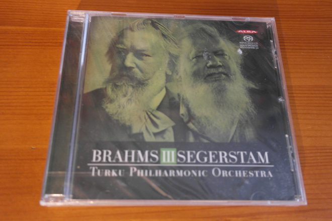 Brahms III Segerstam Turku Philharmonic Orchestra CD.UUSI!