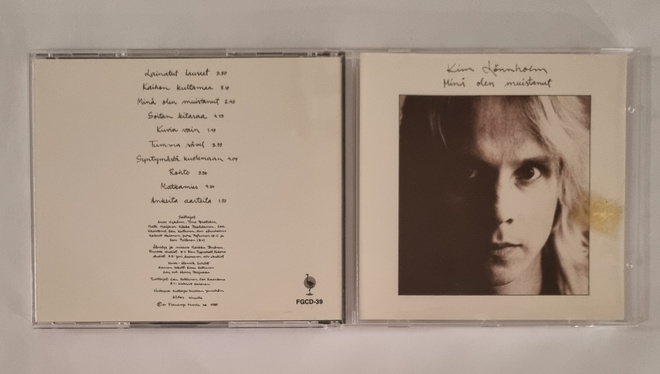 KIM LÖNNHOLM: MINÄ OLEN MUISTANUT CD