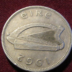 1 florin 1962 Irlanti-Ireland - pikkukuva 2