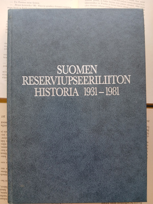 Suomen reserviupseeriliiton historia 1931-1981 (sid.)