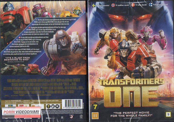 transformers one	(22 787)	UUSI	-FI-	DVD	nordic,			2024