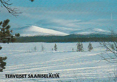 Postikortti, SAARISELKÄ, Urho Kekkosen Kansallispuisto