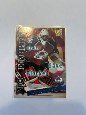 1995-96 Ultra No Entry Patrick Roy #377