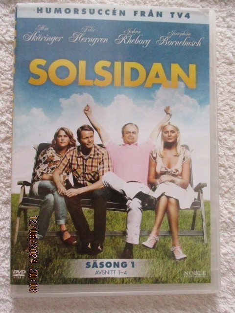SOLSIDAN SÄSONG 1 (3 x DVD)