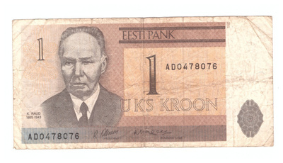 Eesti Viro 1 Kroon 1992 AD0478076