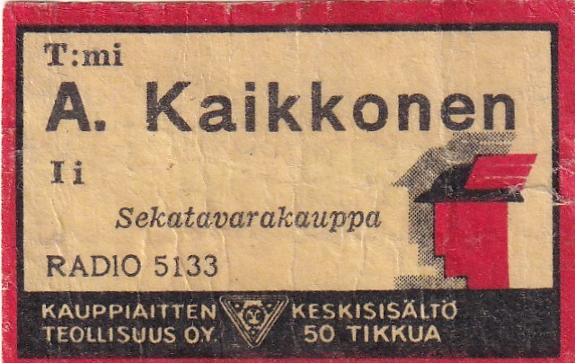 Ii, A. Kaikkonen , Radio 5133  b604