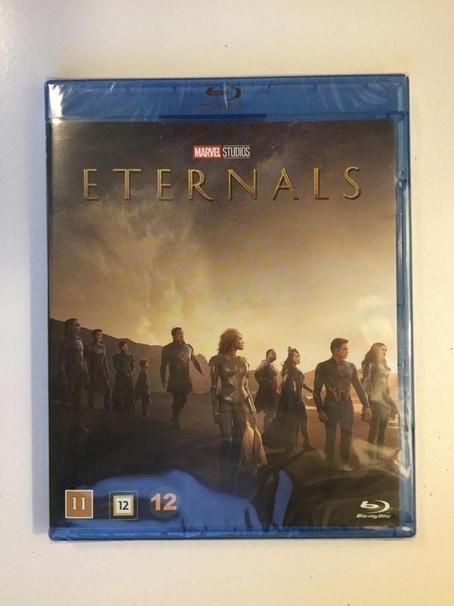 Eternals (Blu-ray) Salma Hayek (2021) UUSI