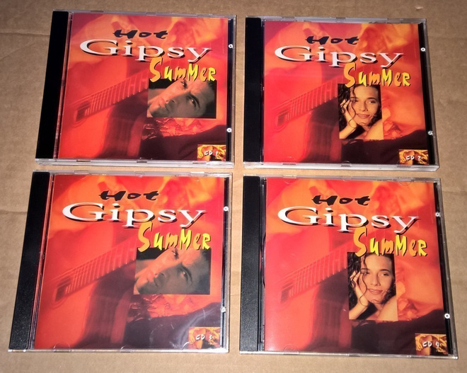 4 CD BOX HOT GIPSY SUMMER 1994 HRCD 8058