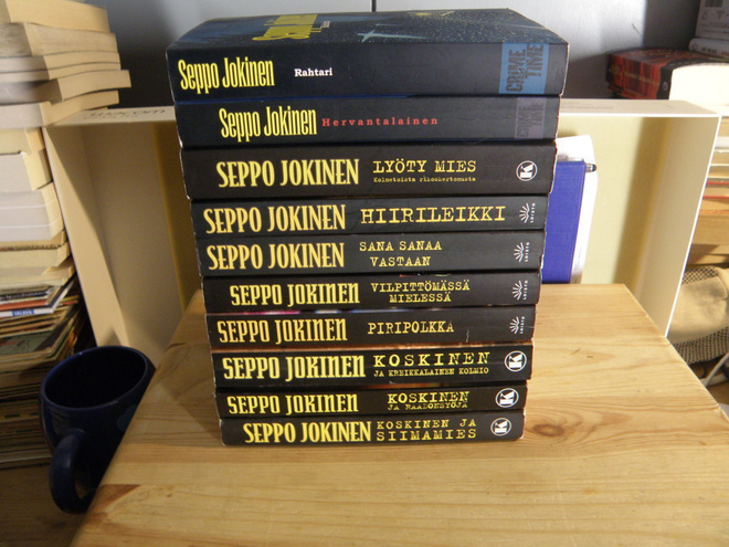 Seppo Jokinen Dekkarivalikoima (nidottuja)