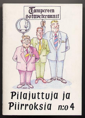 Esko Berg (kokoeli): Pilajuttuja ja piirroksia n:o 4 (1995)