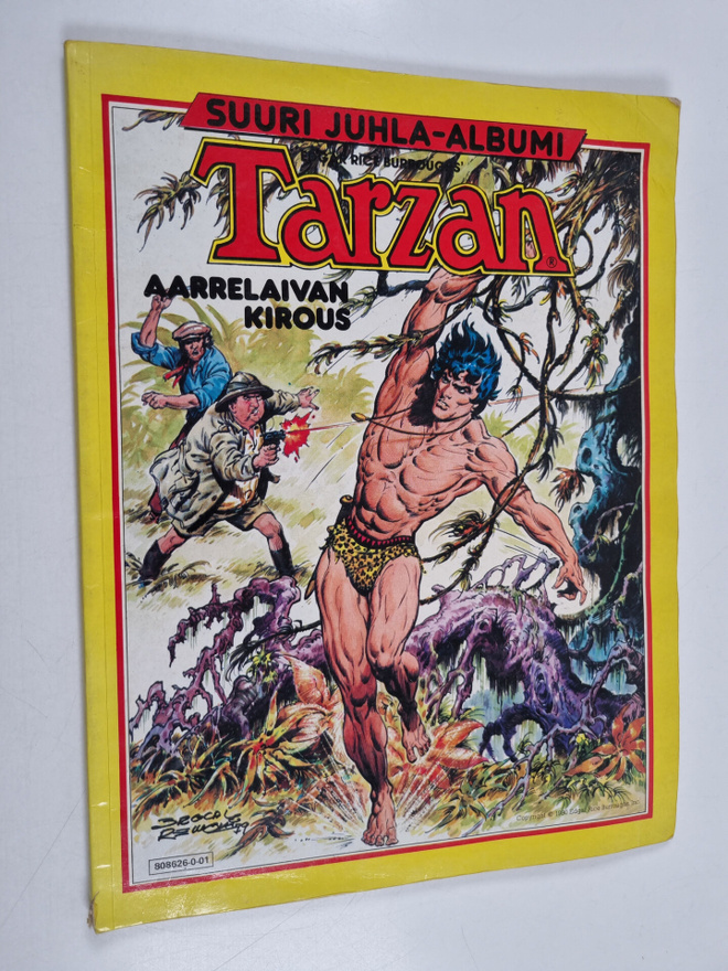 Edgar Rice Burroughs : Tarzan : aarrelaivan kirous : suur...