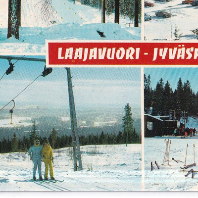 Jyväskylä. Laajavuori. sommitelmakortti, e265