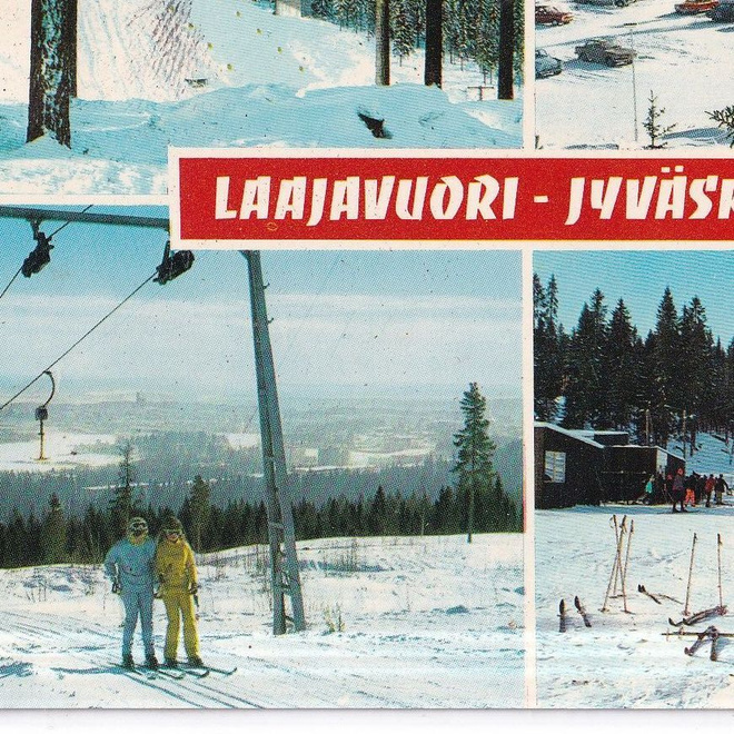 Jyväskylä. Laajavuori. sommitelmakortti, e265