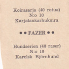 Keräilykuva Fazer koirasarja - pikkukuva 2