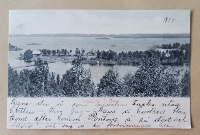 Savonlinna, Willaholmen - Sulosaari, vanha mv pk, p. 1901
