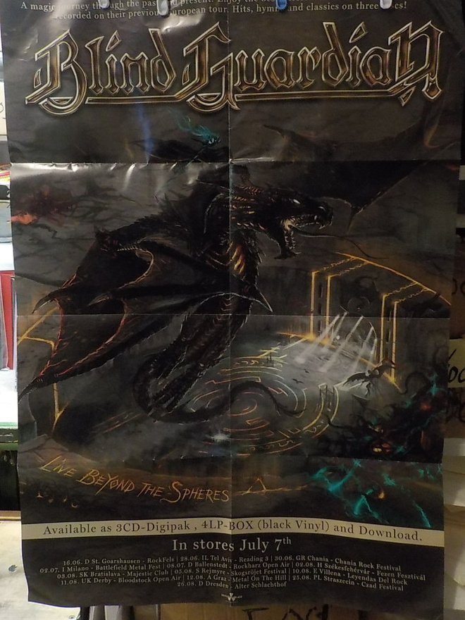 BLIND GUARDIAN - LIVE BEYOND THE SPHERES PROMOJULISTE