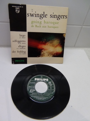 SWINGLE SINGERS EP 7´ LARGO, SOLFEGGIETTO ....