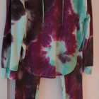 Värikäs Batik Oloasu = Housut ja Huppari - koko M - pikkukuva 1