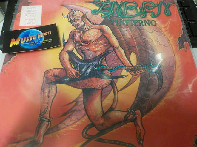 ZARPA - INFIERNO 2004 PRESS LP NEW! uusi