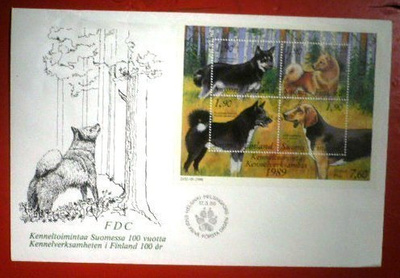 FDC Kenneltoimintaa Suomessa 100 vuotta 1989