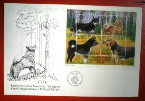 FDC Kenneltoimintaa Suomessa 100 vuotta 1989