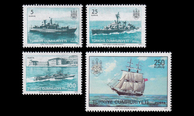 Turkki 2290-3 ** Merivoimien sotakoulu 200v (1973)