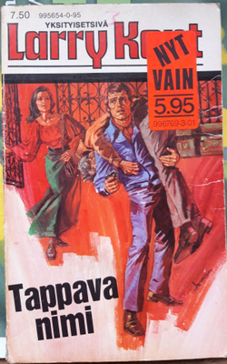 Larry Kent 95/1980: Tappava nimi