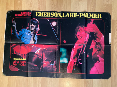 Emerson Lake Palmer juliste