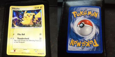 Pokémon Pikachu EX Emerald Reverse Holo 60/106