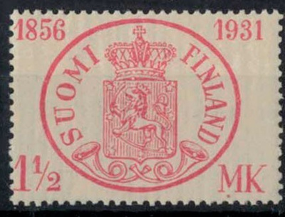 1932 postimerkki 75v 1,50 mk ++