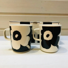 Marimekko Oiva Juhla Unikko mukisetti, 2,5dl, uusi - pikkukuva 2