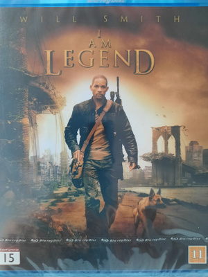 I AM LEGEND  BLU-RAY UUSI
